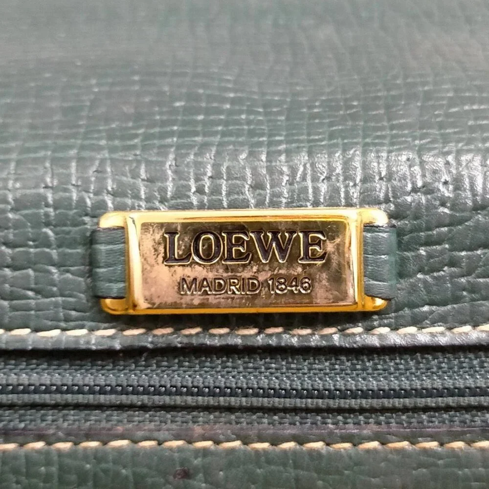 Loewe Barcelona Leather Bag - EUC - Picture 8 of 9